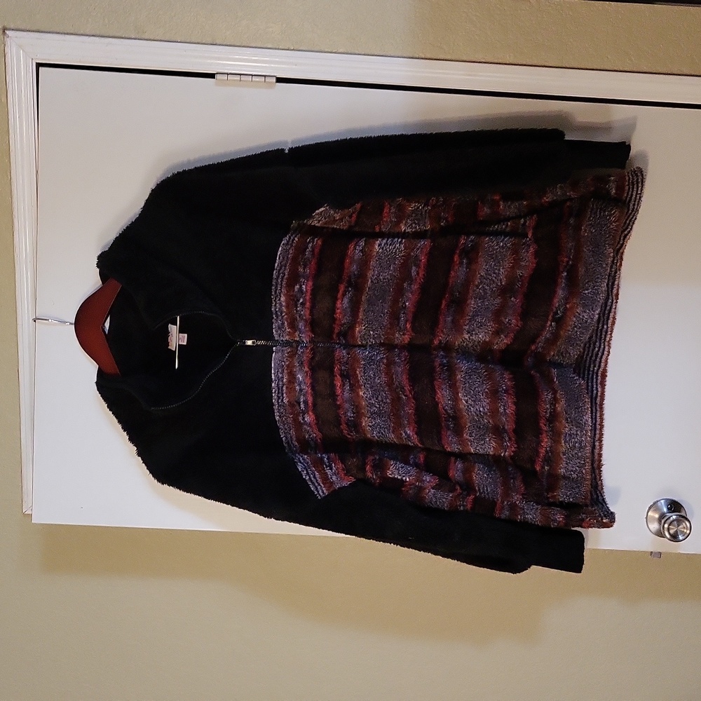 LulaRoe 1/2 zip pullover sweater M